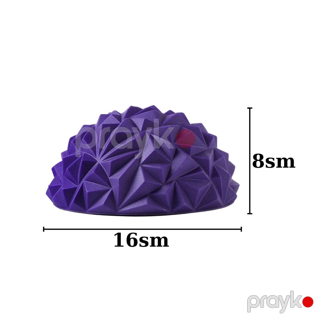 Yarıyumru massaj topu ayaqlar üçün Gymnic 1022 PVC, mavi, 16 sm — Mallar, Bakı (3)