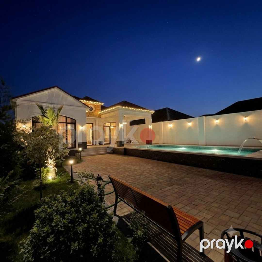 Satılır 5 otaqlı həyət evi/bağ evi 250 m² — Ev, villa, Bakı (2)