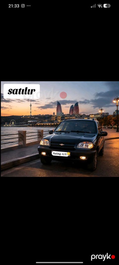 Chevrolet Niva: 1.7 l 2007 il 201713 km Ofrouder/SUV — Tovuz