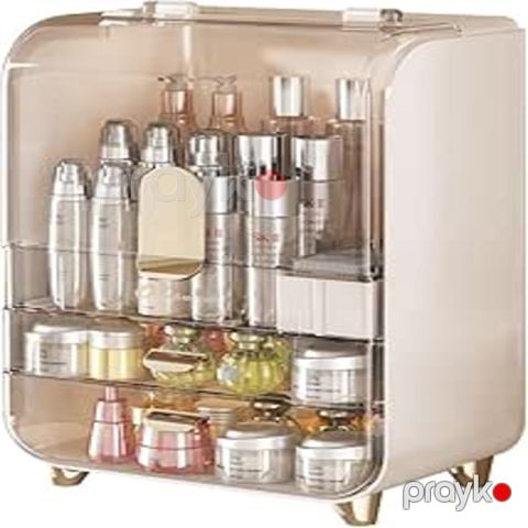 Kosmetik orqanayzer, ağ, 9.3x13.9 sm, 4 bölmə — Bakı