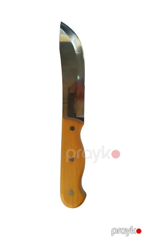Mətbəx bıçağı 27 sm, metal/taxta, qəhvəyi — Bakı