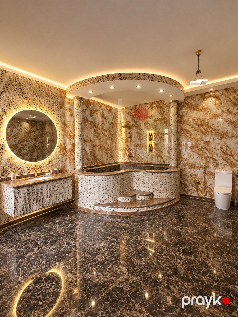 İcarəyə verilir 8 otaqlı həyət evi/bağ evi 550 m² — Ev, villa, Bakı (11)