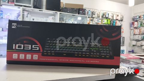 R8 1035 Professional Gaming Mechanical Keyboard - Tam ölçülü mexaniki — Bakı