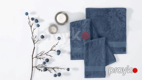 Dəsmal Yataş Essentials, 30x50 sm, pambıq, Navy,1 ədəd — Bakı