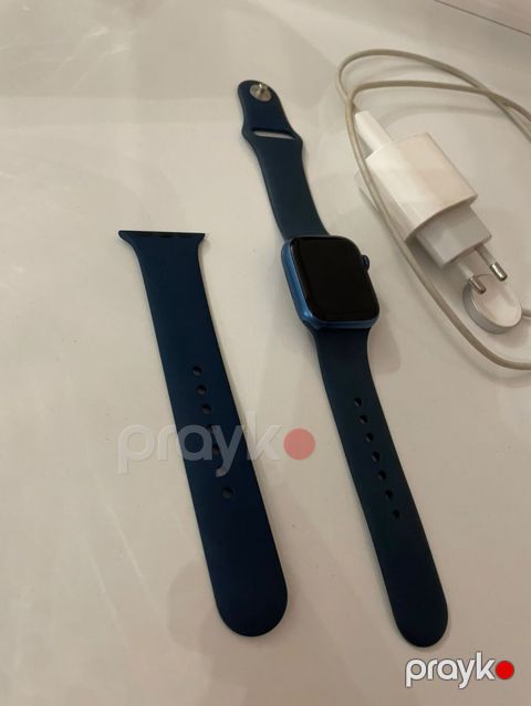 İşlənmiş, Smart saat, Apple, rəng - Göy — Bakı