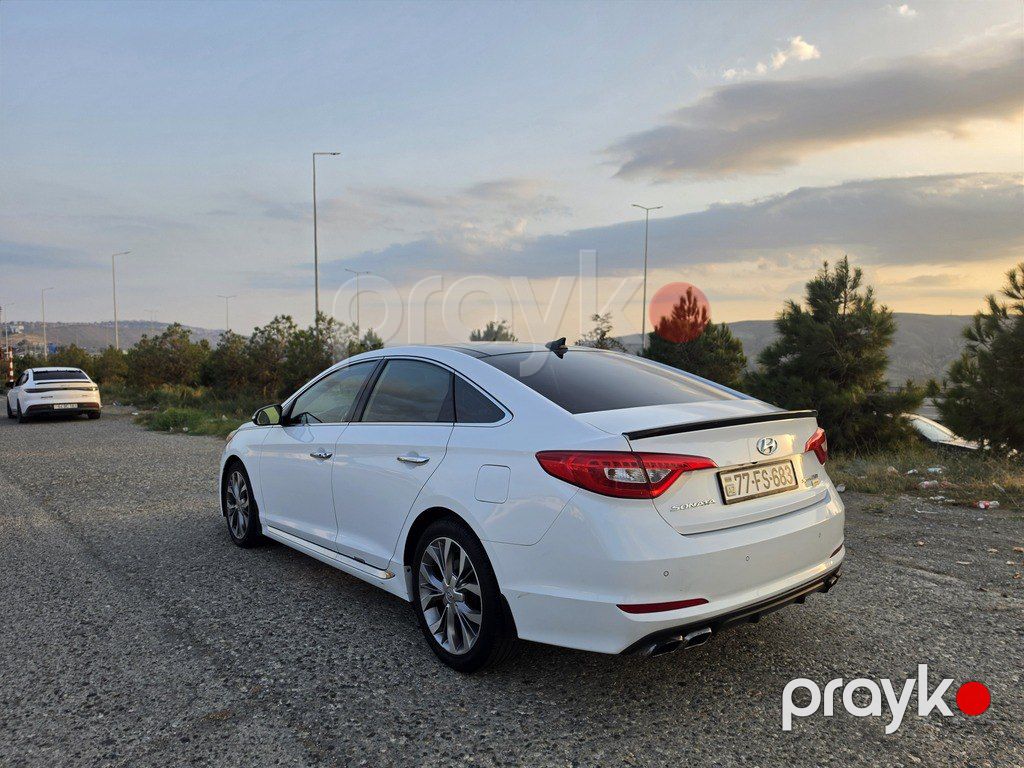 Hyundai Sonata, 2.0 L, 2015 il, 180 247 km — Avtomobillər, Bakı (8)