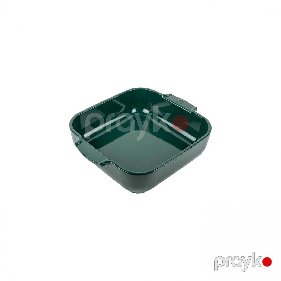 Bişirmə qabı Peugeot, 2700 ml, keramika, 28x24x7.2 sm, yaşıl — Mallar, Bakı