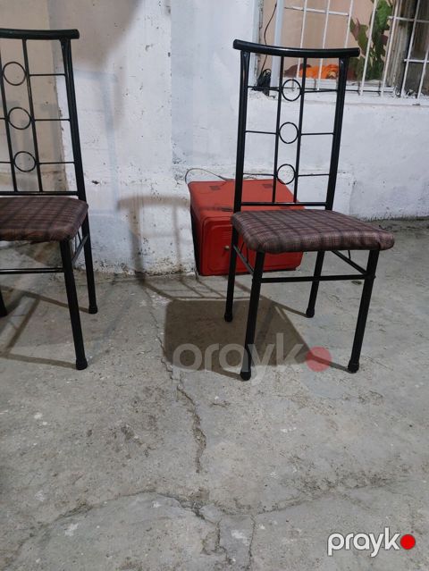 Mətbəx üçün, İşlənmiş, Qatlanmayan, rəng - Qara Stul — Bakı
