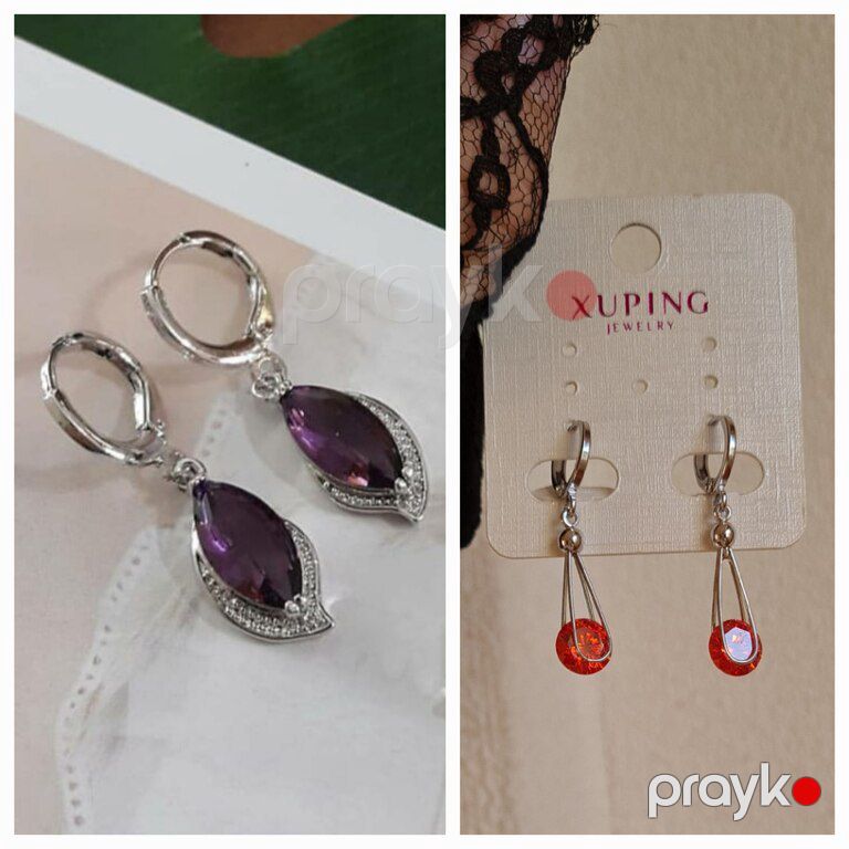 "Xuping" sırğaları — Şəxsi əşyalar, Bakı (2)
