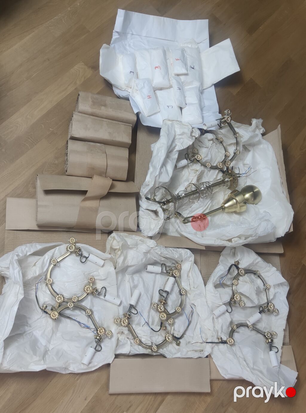 Çılçıraq, 10 və daha çox lampa, Xrustal — Tavan is?qlar? v? cilc?raqlar, Bakı (6)