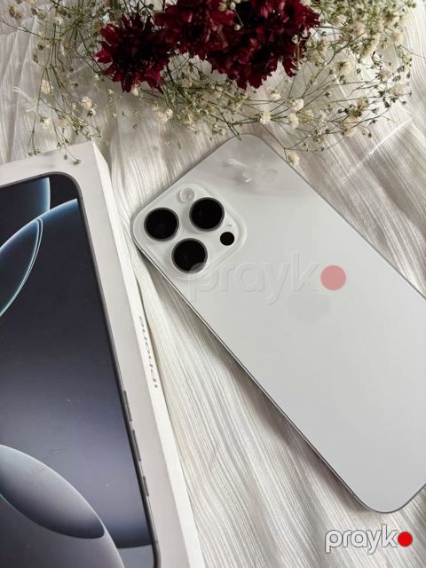 Apple iPhone 16 Pro Max White Titanium 256GB/8GB — Bakı