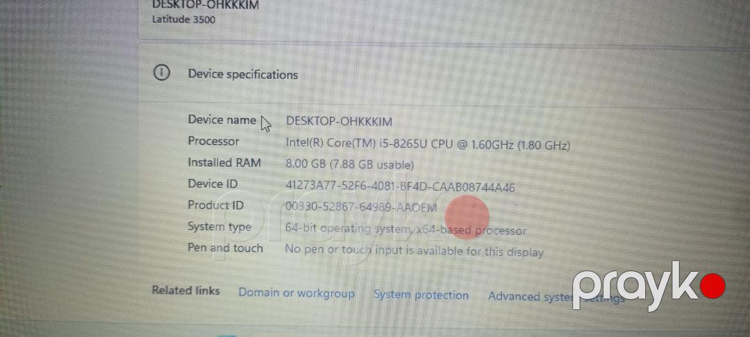 Noutbuk Dell Core i5 8 Gen — Noutbuklar, Bakı (5)