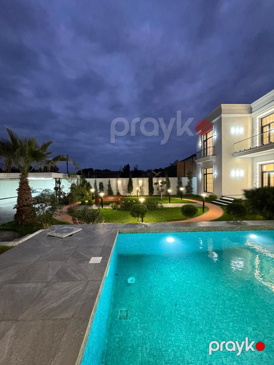 Satılır 6 otaqlı həyət evi/bağ evi 450 m² — Ev, villa, Bakı (8)