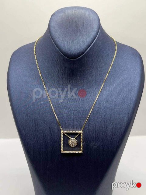 Qızıl boyunbağı Qızılaz 101098532, 585 əyar, 2.83 qram, 44 sm - qizilaz101098532 — Bakı