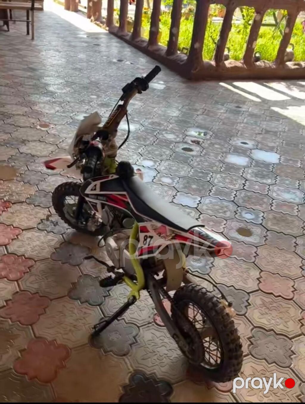 Pit bike tipli kiçik ofrood motosiklet Xüsusiyyətlər: - Ofrood üçün — Motosikletlər, Sumqayıt (2)