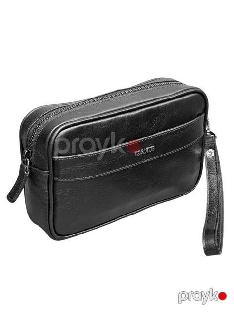 Borsetka Grande WCo-Grande_4298_Black, Təbii dəri, Qara, 20 sm — Bakı