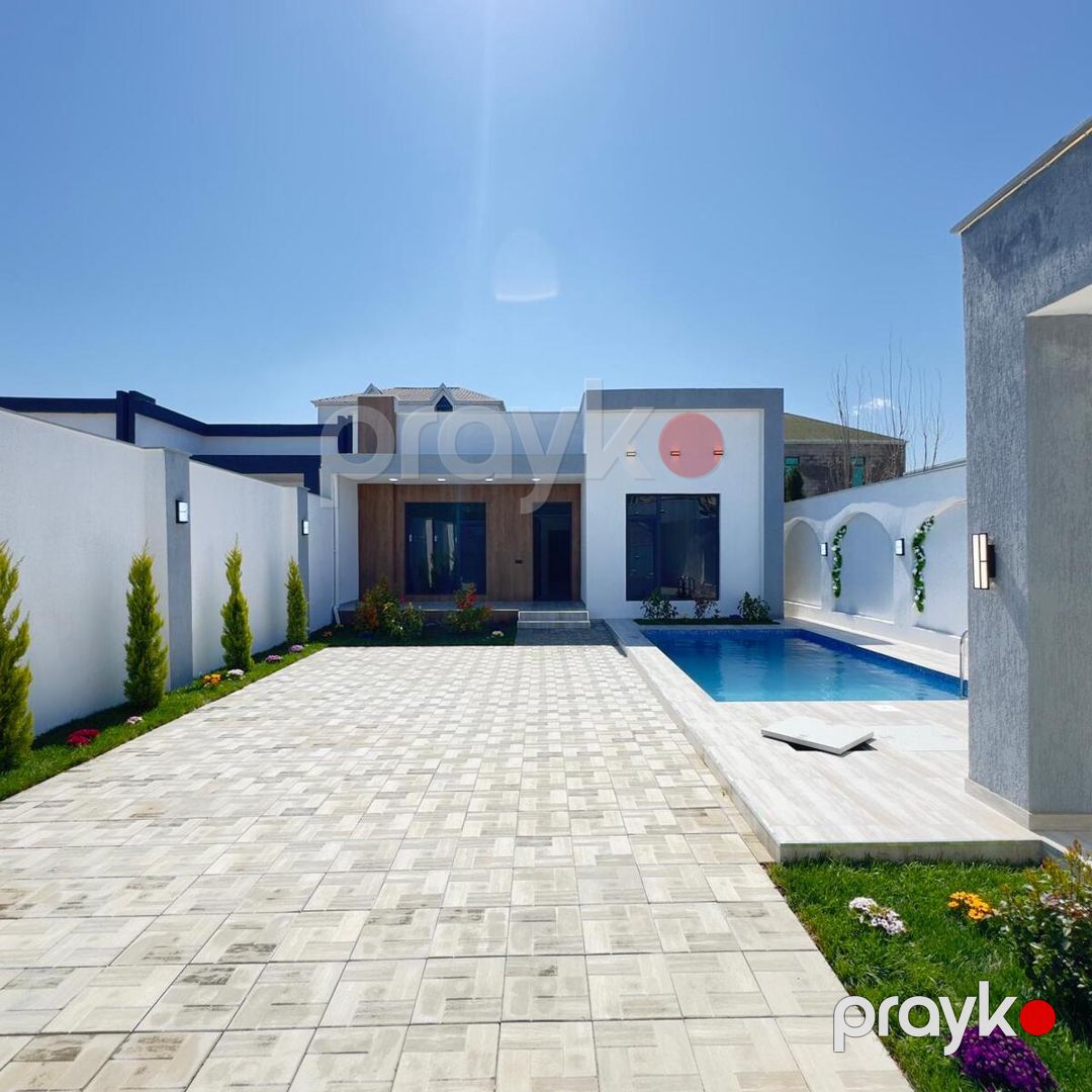 Satılır 4 otaqlı həyət evi/bağ evi 150 m² — Ev, villa, Bakı (2)