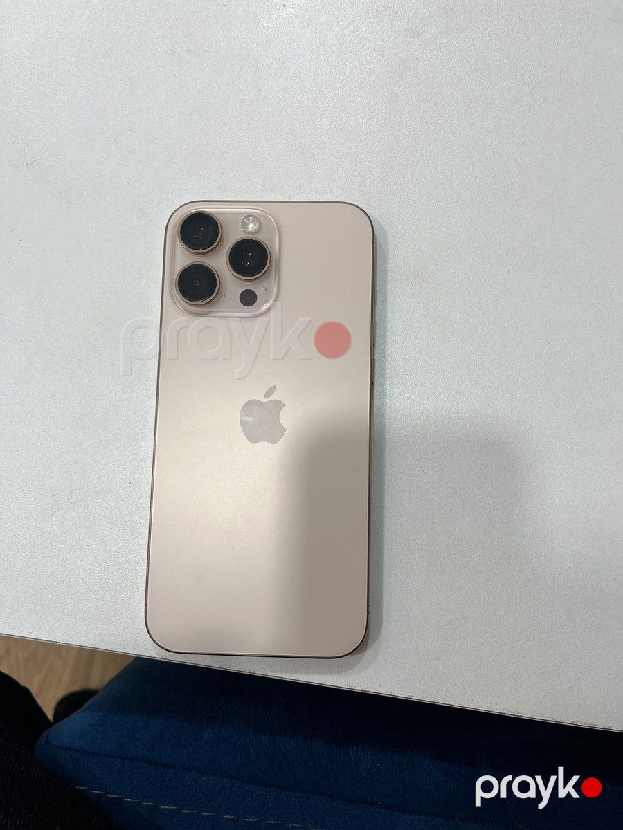 Apple iPhone 16 Pro Max Desert Titanium 256GB/8GB — Smartfonlar, Sumqayıt (6)