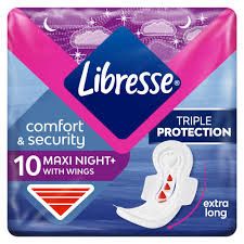 Qadın bezi Libresse Maxi Night 10 ədəd — Bakı