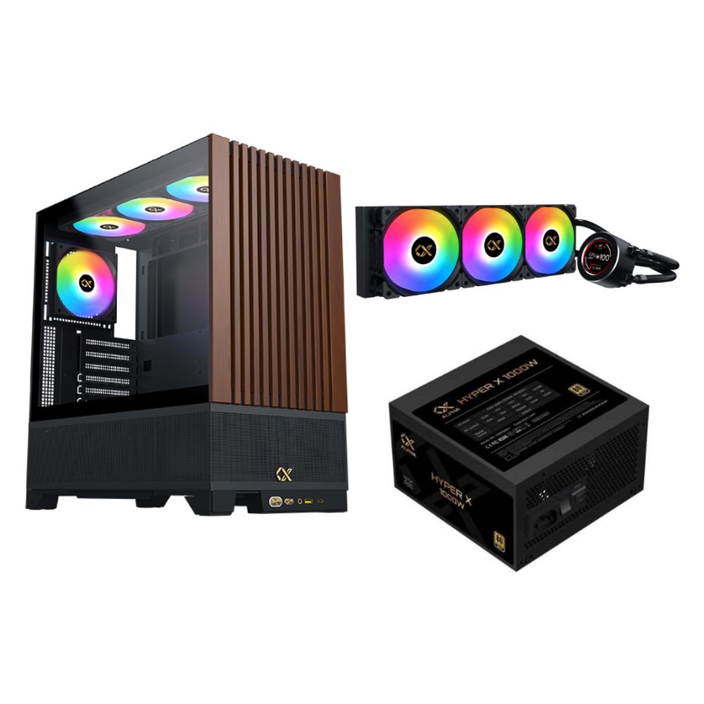 Dəst: Xigmatek Endorphin WD + Frozr-o II 360 AIO Liquid Cool + Xigmatek Hyper X 1000W — Komponentlər, Bakı