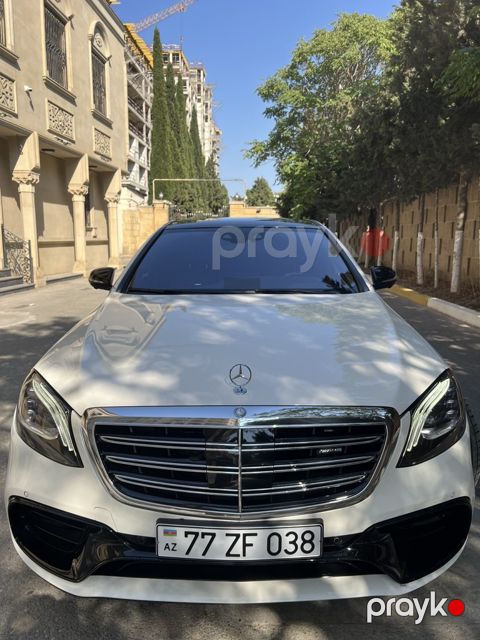 Mercedes S 63 AMG 4MATIC, 5.5 L, 2014 il, 88 000 km — Bakı