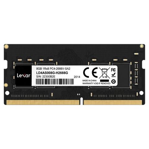 Operativ yaddaş “Lexar Sodımm 8GB DDR4 2666 MHz” (LEX-D4-8-2666-SO) — Bakı