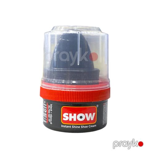 Ayaqqabı üçün krem-parıltı Show MXM-900078, aplikator ilə, qara, 50 ml — Bakı