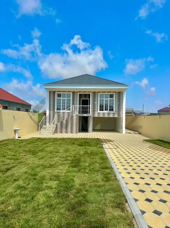 4 otaqlı Həyət evi Satılır, Saray, Abşeron — Ev, villa (4)