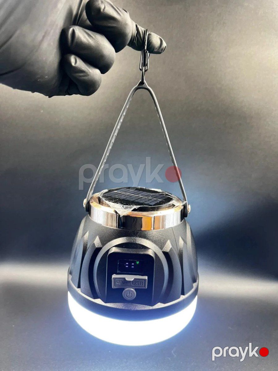 Yenidən Şarj Olunan Orta Ölçülü Asma Kamping Fənəri / Lampa (Model: A02T) — Camping, ovçuluq və balıqçılıq, Bakı (5)