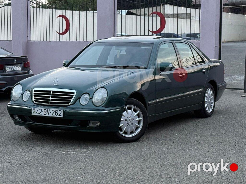 Mercedes E 240, 2.4 L, 2000 il, 265 900 km — Avtomobillər, Gəncə (3)