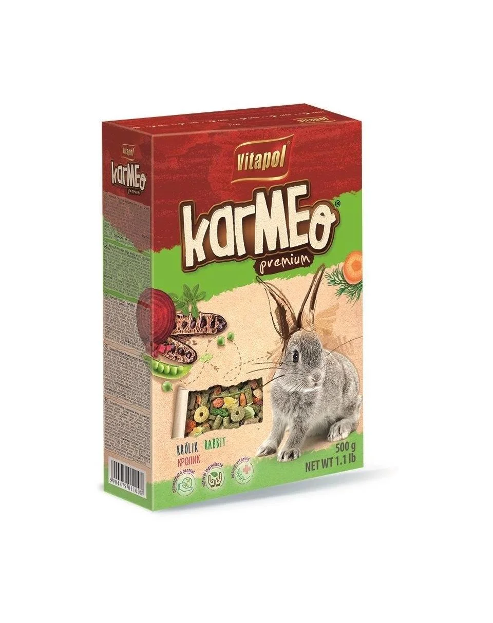 Vitapol Karmeo Premium dovşanlar üçün tam yem 500 q — Bakı