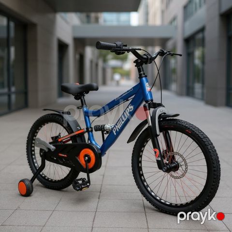 Uşaq velosipedi Phillips P136_20, 20", göy — Bakı