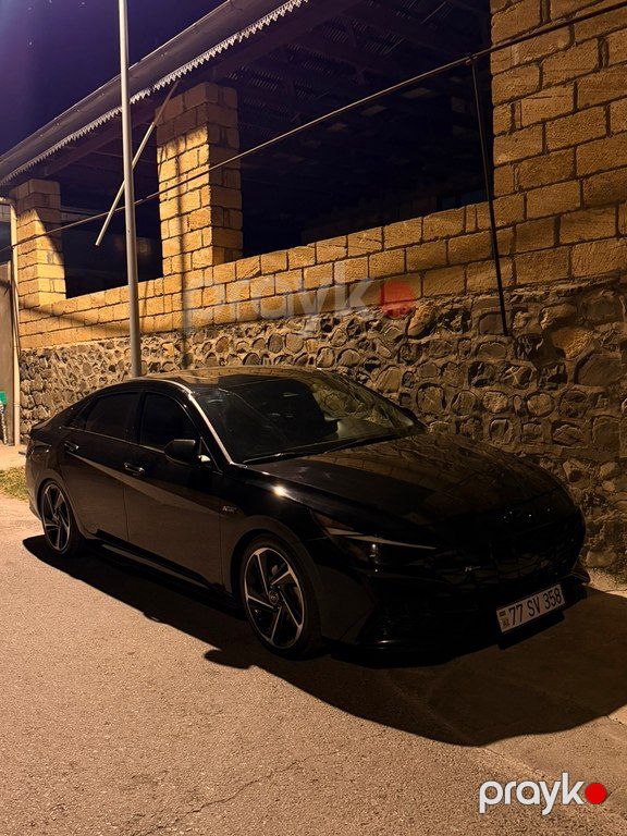 Hyundai Elantra N Line, 1.6 L, 2021 il, 100 000 km — Avtomobillər, Şəki (3)