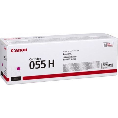 Canon Cartridge 055H Magenta – Yüksək tutumlu (H) magenta toner kartric — Bakı