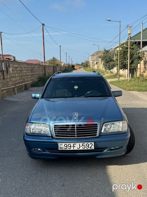 Mercedes C 200, 2.0 L, 1999 il, 263 509 km — Avtomobillər, Bakı (12)