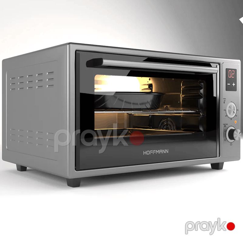 Soba Hoffmann F4850DG Silver — Soba və qrillər, Bakı (3)
