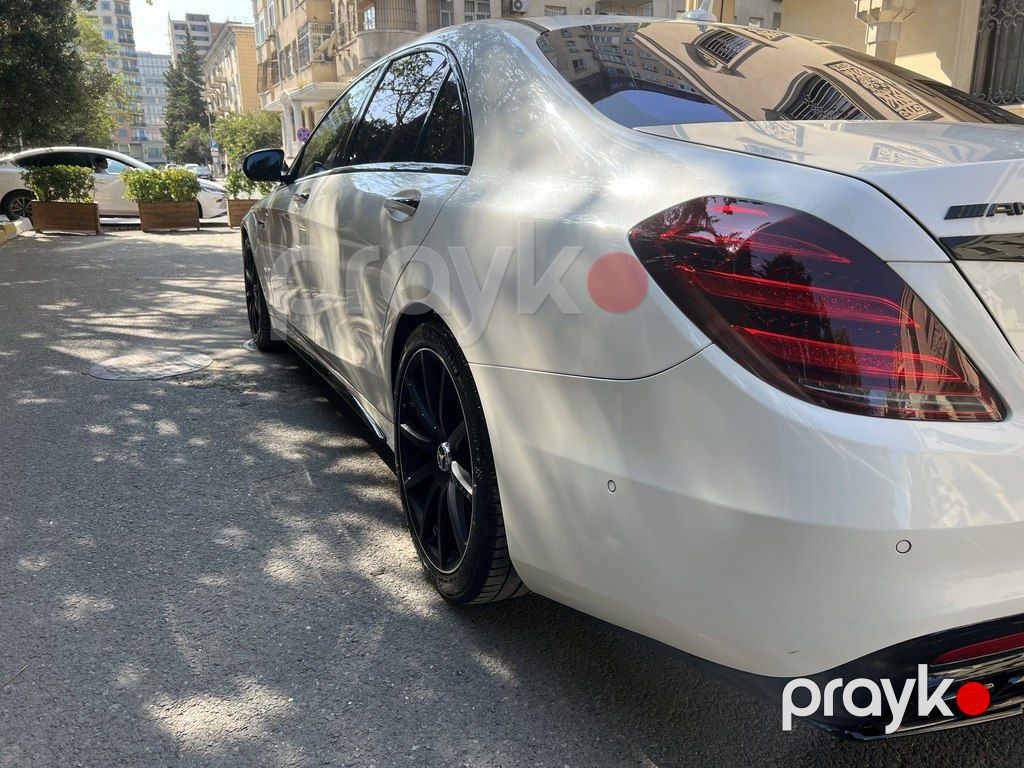 Mercedes S 63 AMG 4MATIC, 5.5 L, 2014 il, 88 000 km — Avtomobillər, Bakı (9)
