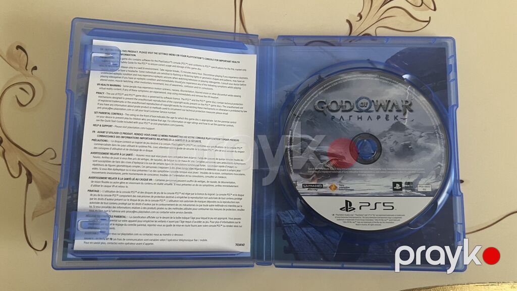 PS5 üçün God of War Ragnarök (disk versiyası) - Platforma — Konsol oyunları, Bakı (3)
