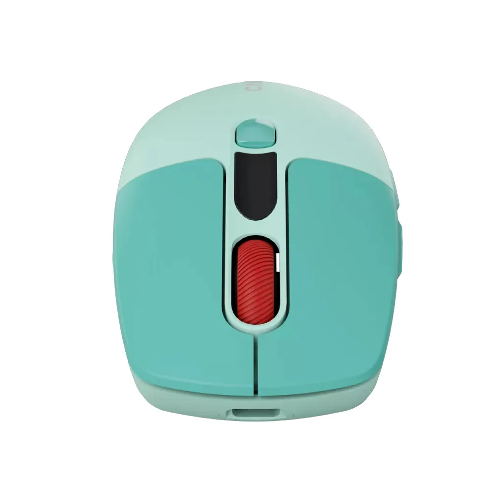 Mouse Canyon MW-26 LCD Silent Dual Mode Wireless Green — Mallar, Bakı (5)