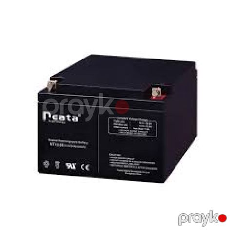 Neata 12V 26Ah Quru Qurğuşun-Turşu Akkumulyatoru (AGM Battery) — Bakı