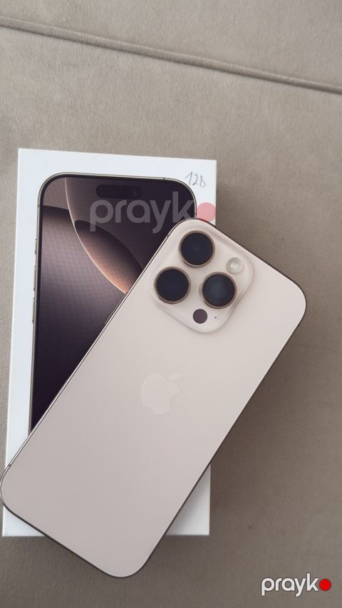 Apple iPhone 16 Pro Desert Titanium 128GB/8GB — Bakı