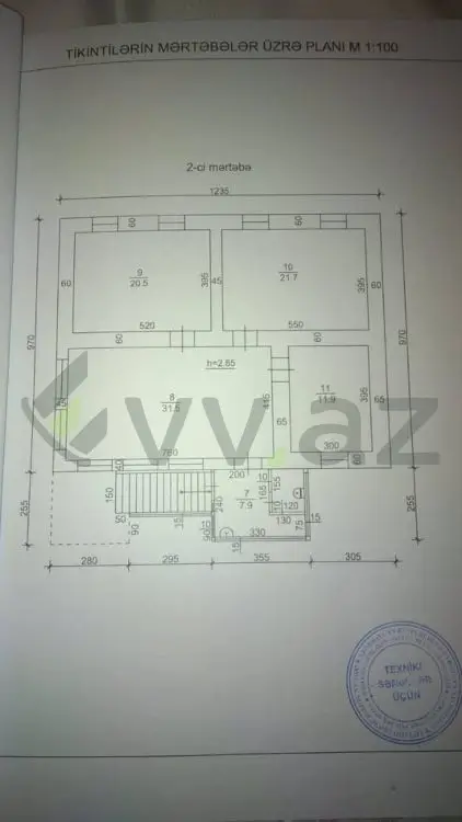 4 otaqlı Həyət evi Satılır, Qusar — Ev, villa, Qusar (6)