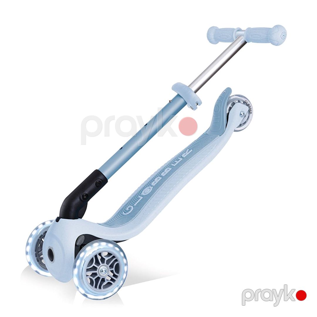 Uşaqlar üçün samokat Globber Junior Eco, alüminium/plastik, mavi — Mallar, Bakı (2)