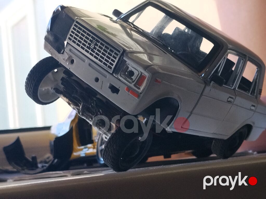 Model avtomobil – klassik sovet sedanının detallı kolleksiya nümunəsi — Modellar, Digah (4)