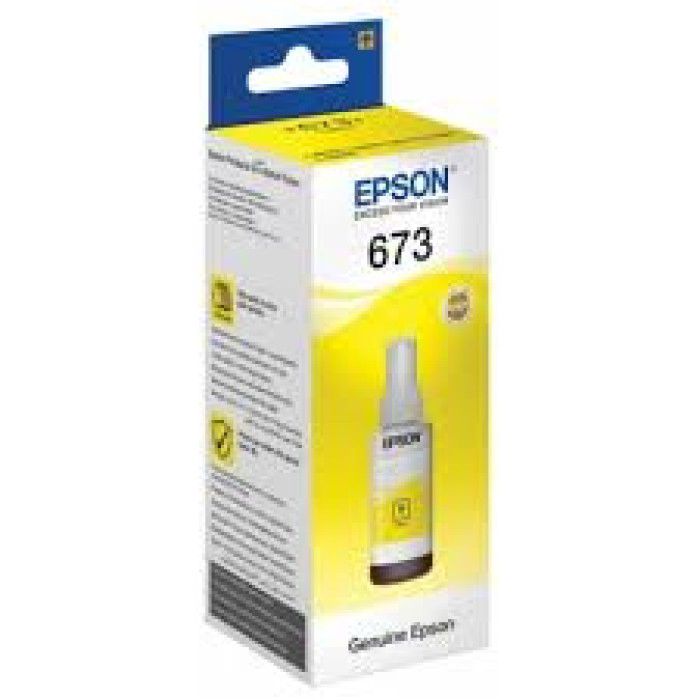 Epson 673 T6734 Y C13T67344A Yellow Original Mürəkkəb Bottle 70 ml — Elektronika, Bakı (2)