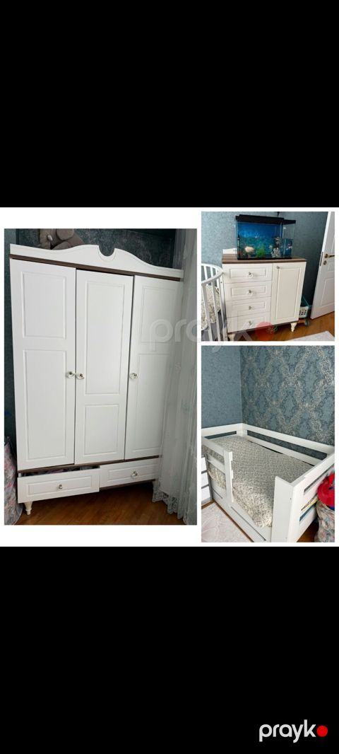 Oğlan və qız üçün, İşlənmiş, Təknəfərlik çarpayı, Dolab, Komod — Bakı