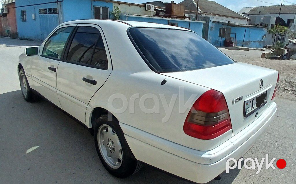 Mercedes C 200, 2.0 L, 1996 il, 349 000 km — Avtomobillər, Bakı (3)