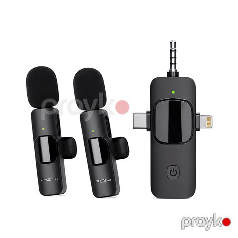 Mikrofon Fonı FN-MW15 3IN1 Black — Bakı