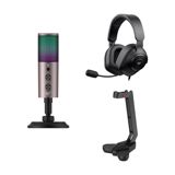 Havit kombo – Havit GK61 Recording Live Microphone + Havit H2230d Gaming Qulaqlıq + Havit HY505 Gaming stand (HAV-MHS-172) — Pctech — Periferiya cihazları