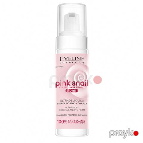 Üz üçün köpük Eveline Cosmetics Pink Snail, 150 ml, Bütün dəri növləri — Bakı